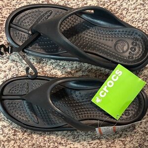 CROCS Classic Black Sandals Mens